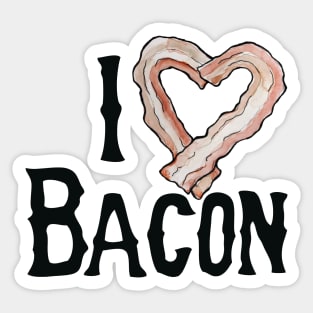 I love BACON Sticker